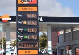 Vad kostar bensin och diesel på Gran Canaria 2022?