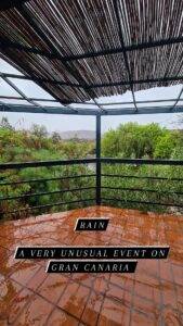 Storm och 250mm regn på Gran Canaria!