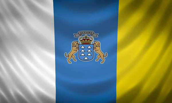 kanarieöarna flagga